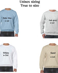 Seven haunted house lyric sweatshirt