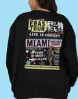 MIAMI FLORIDA tour night 1 10/18/24 crew neck sweater