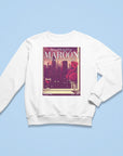 Marroon lyric crewneck sweatshirt | lyric sweater | Vintage magazine style