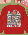Holiday house vintage Christmas unisex jumper / Sweater TS Swiftie lyric