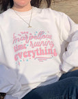 LGAD Inspired Lyric Sweatshirt| I had a marvellous time ruining everything Unisex Sweater