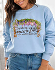 The lakes wisteria lyric sweatshirt | Watch wisteria grow
