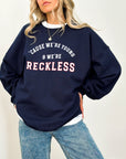 Young and reckless sweatshirt | Collegiate athletic style