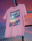 Midnight rain lyric organic cotton t-shirt | TS vintage magazine design