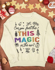 Can you feel this magic Christmas unisex jumper / Sweater TS Swiftie lyric