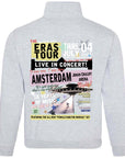 AMSTERDAM NIGHT 1 | tour quarter zip pullover sweater