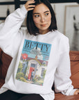 Betty TS lyric sweatshirt | Vintage magazine style