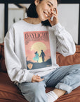Daylight lyric sweatshirt| Retro magazine style
