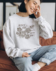 Ivy sand lyric sweatshirt