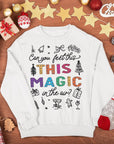 Can you feel this magic Christmas unisex jumper / Sweater TS Swiftie lyric