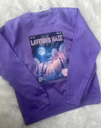 Lavender haze TS lyric sweatshirt | Retro magazine style