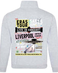 LIVERPOOL NIGHT 3 | tour quarter zip pullover sweater