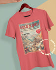 Gold rush lyric organic cotton t-shirt