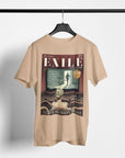 Exile lyric organic cotton t-shirt | vintage magazine design