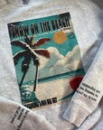 Snow on the beach TS lyric sweatshirt| Retro magazine style