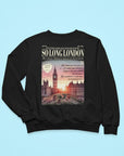 So long London lyric sweatshirt | Vintage magazine style