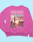 So long London lyric sweatshirt | Vintage magazine style