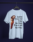 Lwymmd (Jesus' version) organic cotton unisex t-shirt