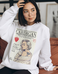 Cardigan lyric sweatshirt| Vintage magazine style