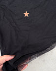 Diamond bra SG black lace boxy tee