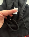Large black hoodie cancelled premade
