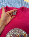 Showgirl large (14/16) disco ball sweatshirt