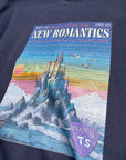 XL (16/18) New Romantics navy sweater misfit