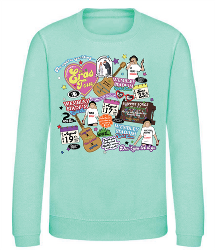 Eras tour FIVE shows custom patch sweater (5 dates of your choice)