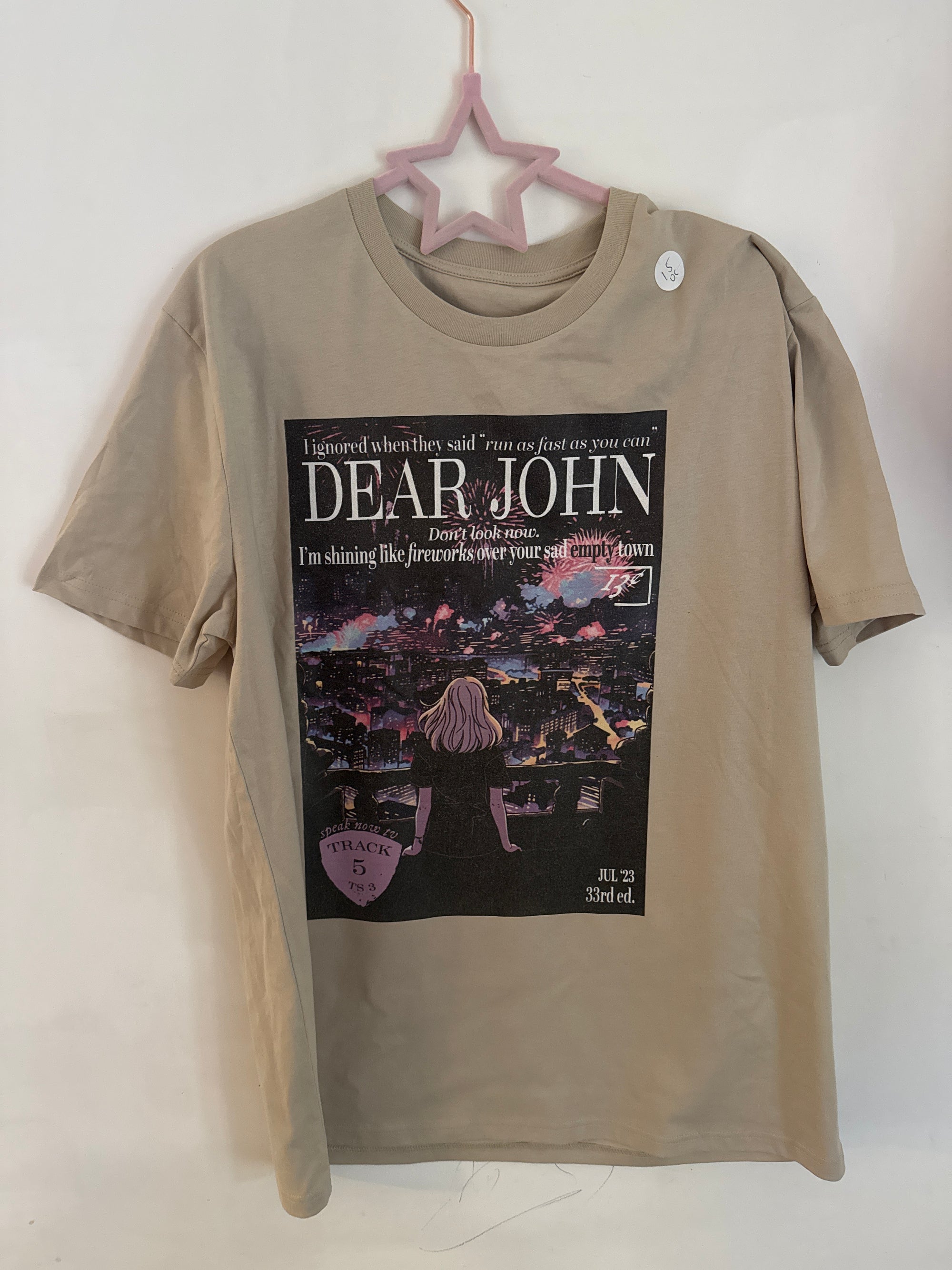 XL Dust MISFIT dear John tee a4