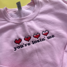 You’re loosing me TS lyric embroidered sweatshirt | Midnights  lyric sweater |