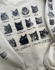 Karma is cat breeds TS cat hoodie | Midnights hoodie | Retro  magazine style