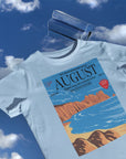 August lyric organic cotton t-shirt | TS vintage magazine t-shirt