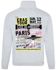 PARIS NIGHT 4 | Eras tour quarter zip pullover sweater