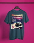 Getaway Car lyric organic cotton t-shirt | TS vintage magazine design