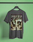 Down bad lyric organic cotton t-shirt | TS vintage magazine design