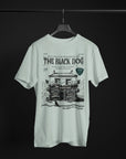 The black dog lyric organic cotton t-shirt | TS vintage magazine design