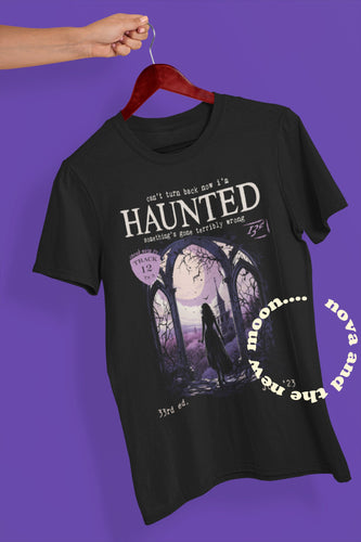 Haunted lyric organic cotton t-shirt | TS speak now vintage magazine design