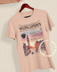 So long London lyric organic cotton t-shirt | TS vintage ttpd magazine design