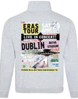 DUBLIN NIGHT 2 | Eras tour quarter zip pullover sweater