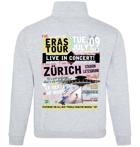 ZURICH NIGHT 1| Eras tour quarter zip pullover sweater