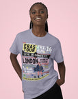 LONDON WEMBLEY NIGHT 5 16/8/24 | Eras tour t-shirt