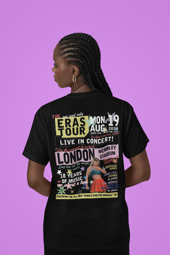 LONDON WEMBLEY NIGHT 7 19/8/24 | Eras tour t-shirt