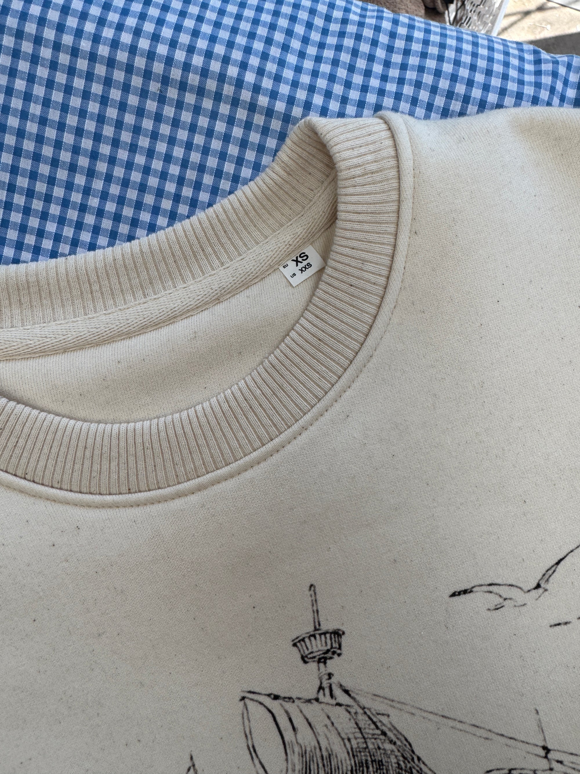 Xs natural willow sweatshirt premade