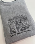 I hate it here secret gardens grey sweatshirt 3XL