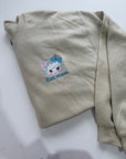 Cat mum sand sweatshirt large premade