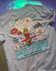 Large (14/16) London night 1 shirt n sweet lavender tee