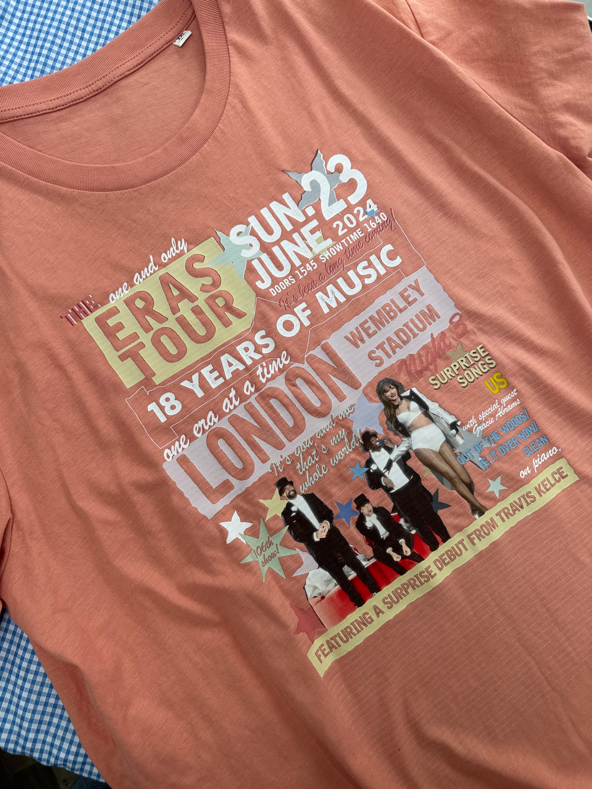 London Wembley night 3 misfit tee
