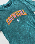 Medium SG green acid appliqué t-shirt
