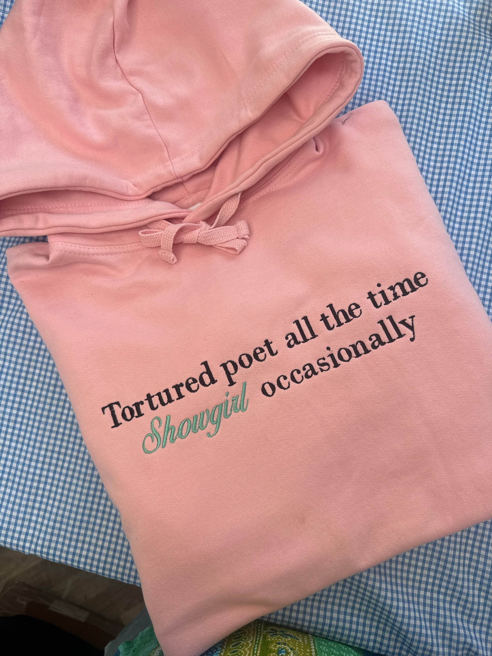 XL pink tortured poet hoodie misfit