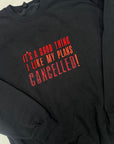 2xl black sweatshirt misfit